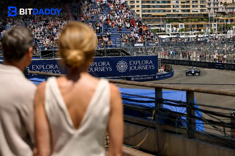 Formula 1 paddock, race weekend